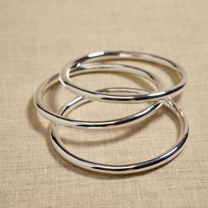 Ravena Triple Bangle Set by Aureus + Argent NWT MRSP 150$